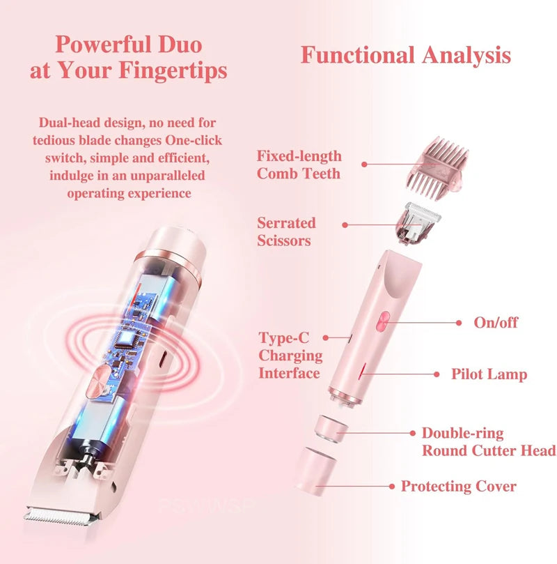 Painless Electric Shaver for Women