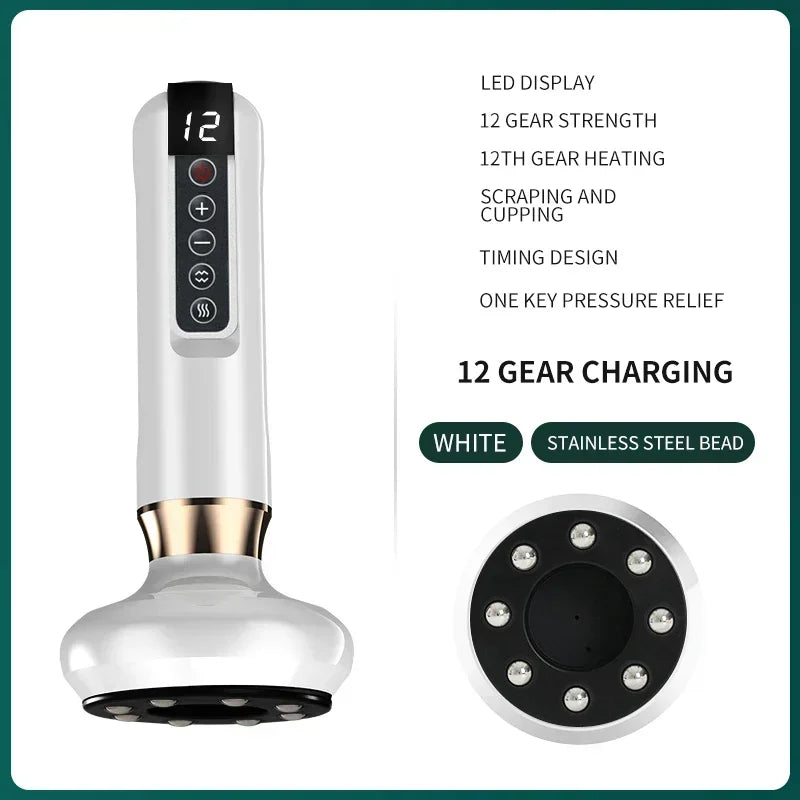 Tricolor Electric Gua Sha Massager