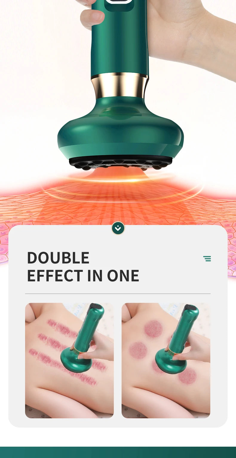 Tricolor Electric Gua Sha Massager