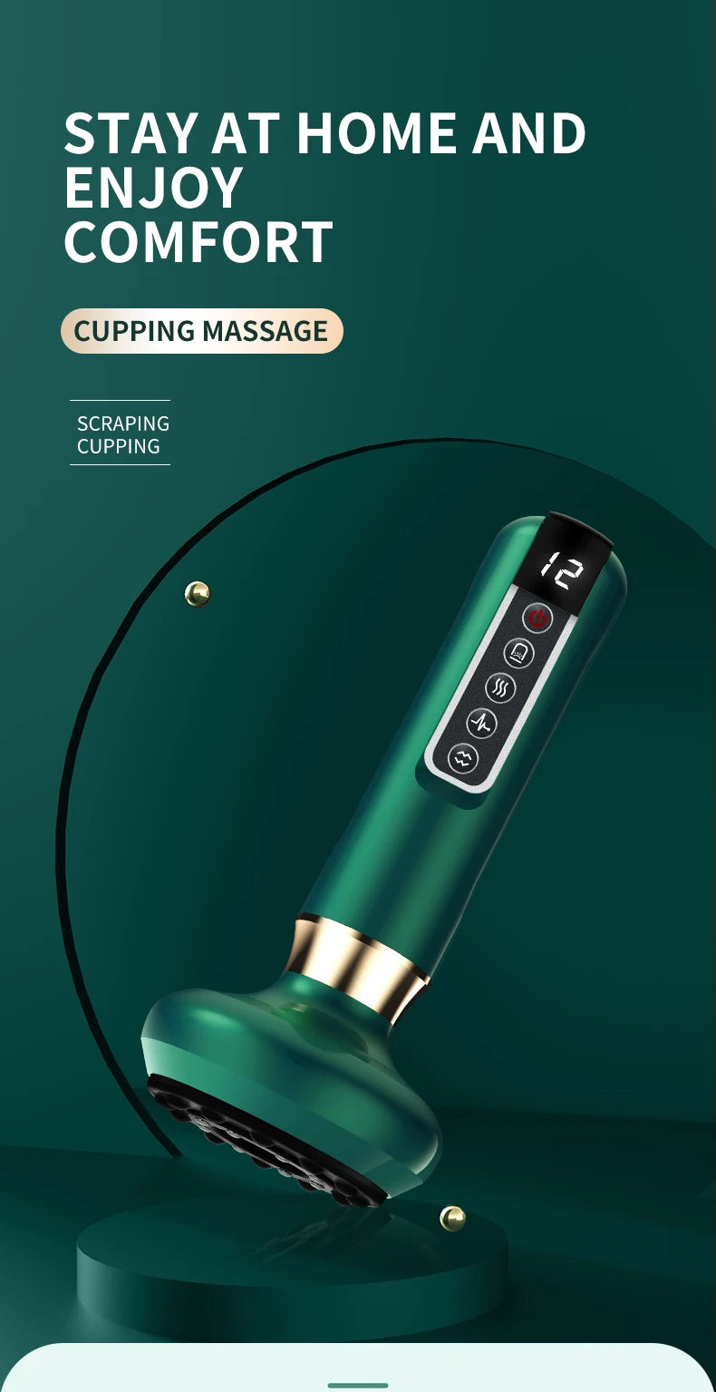 Tricolor Electric Gua Sha Massager