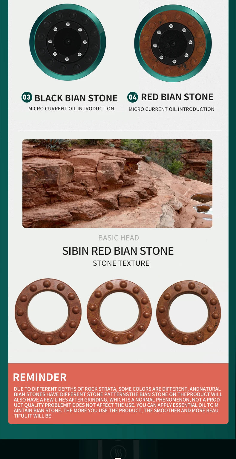 Tricolor Electric Gua Sha Massager