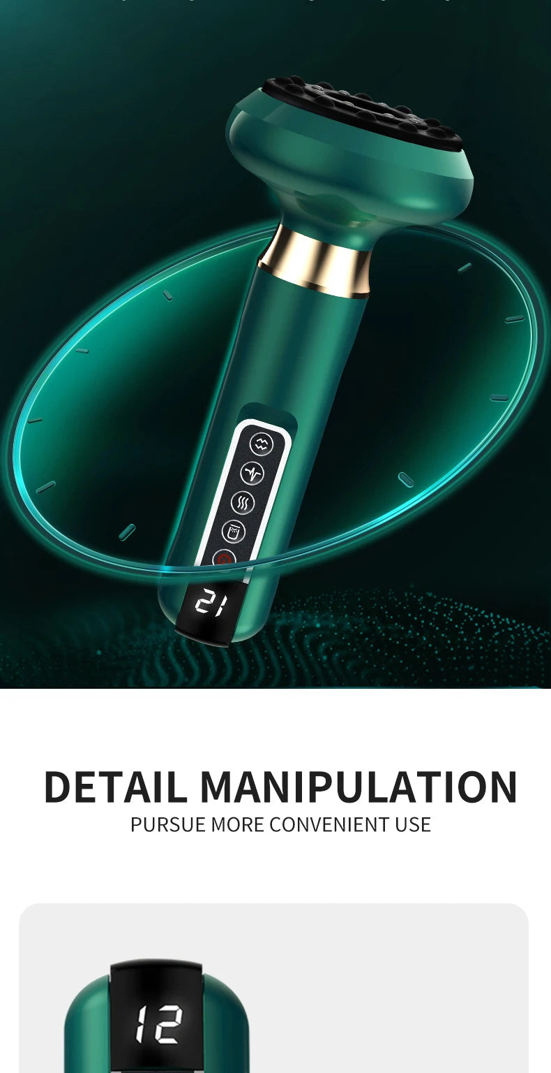 Tricolor Electric Gua Sha Massager